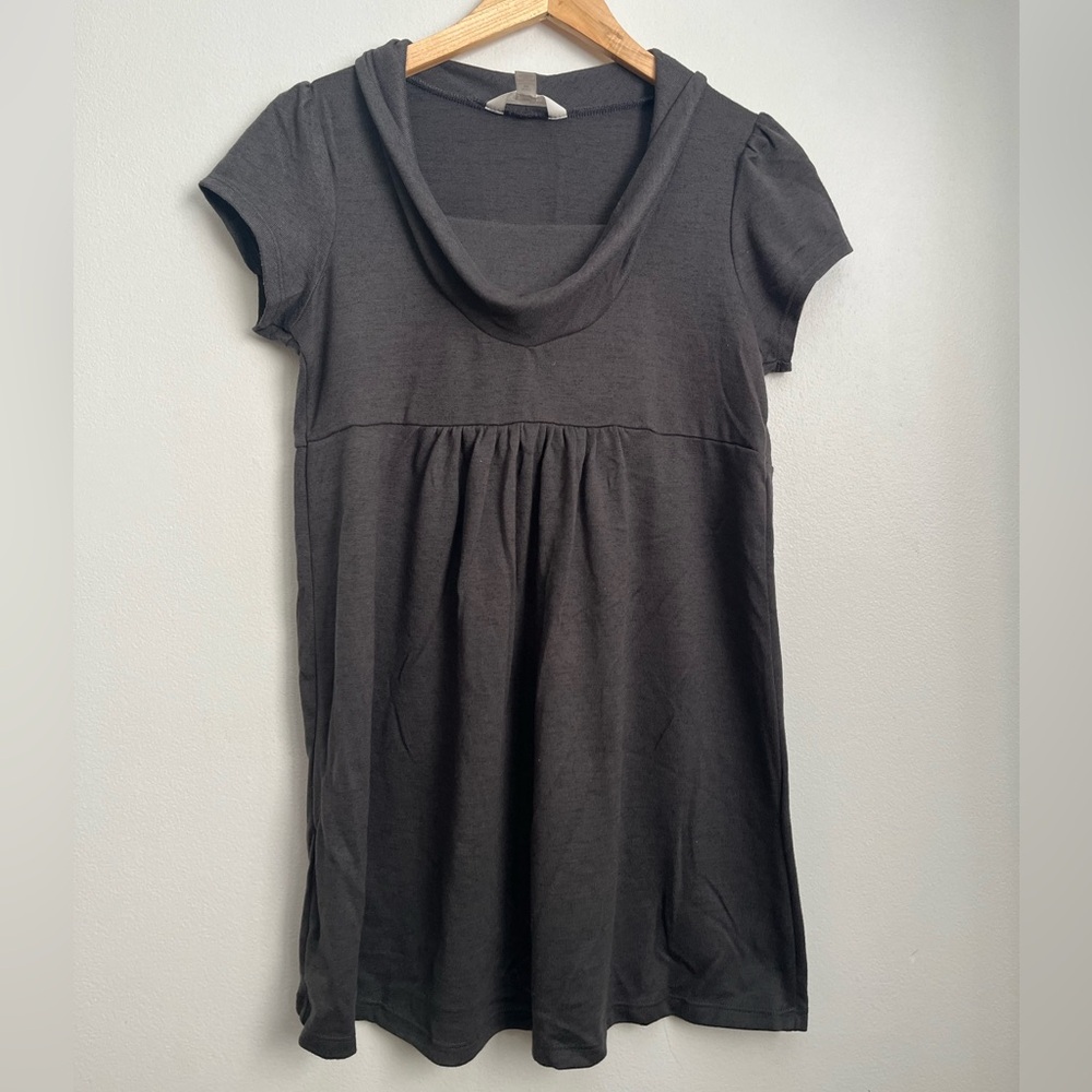 Three Seasons Maternity Charcoal Dress